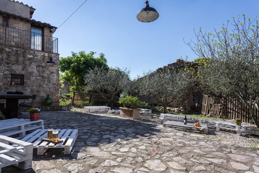 Gasthaus Torre Valbiancara Montebagnolo Exterior foto
