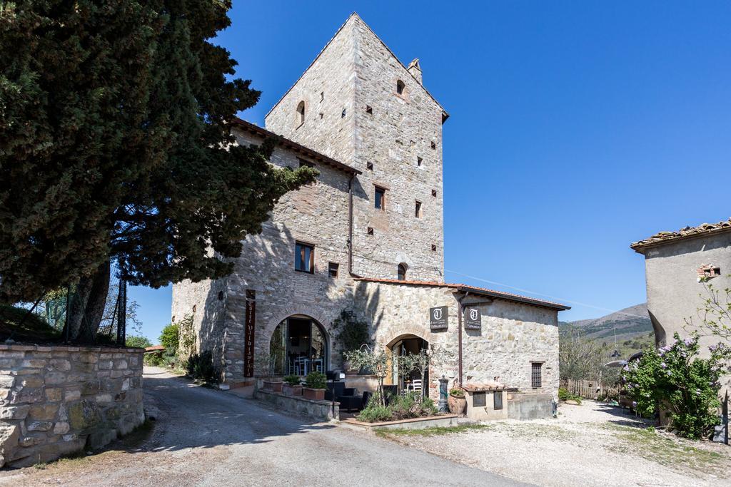 Gasthaus Torre Valbiancara Montebagnolo Exterior foto